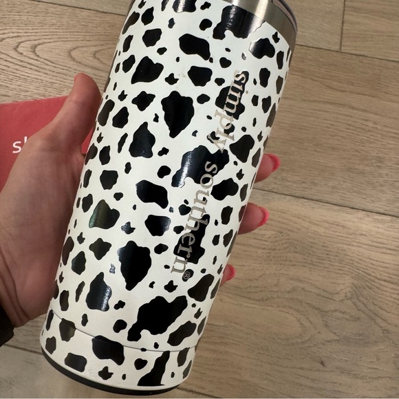Simply Southern Cow Print Tumbler 20oz - Picture 6 of 8